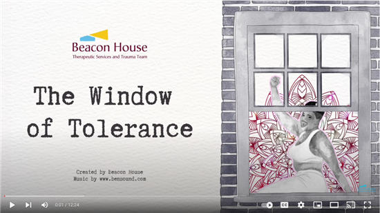 The window of tolerance