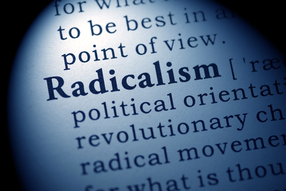 Radicalism text image